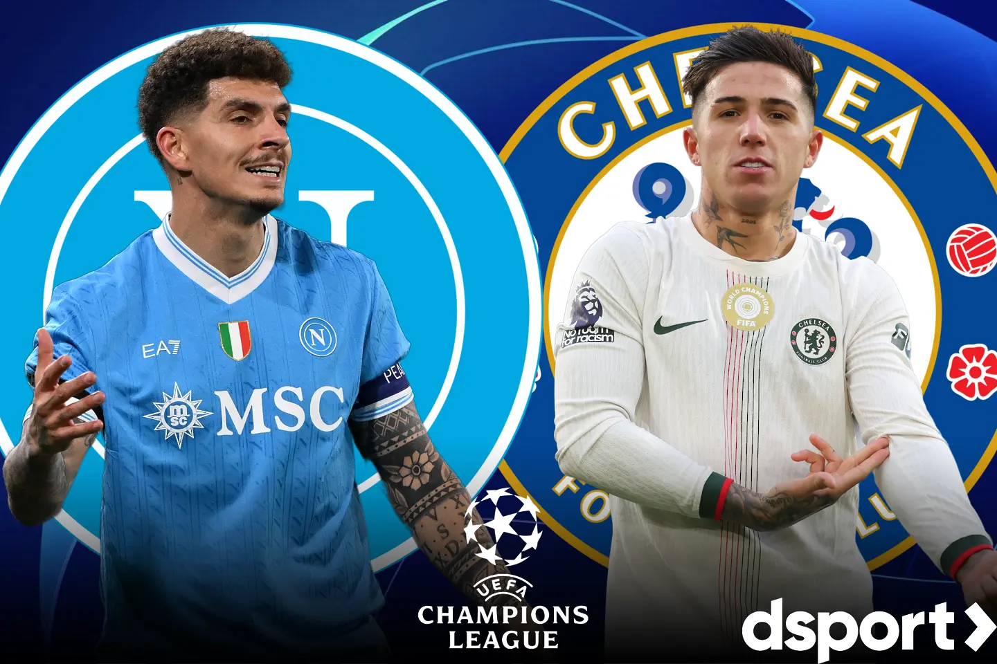 На живо: Наполи и Челси в съдбоносен мач (Състави)