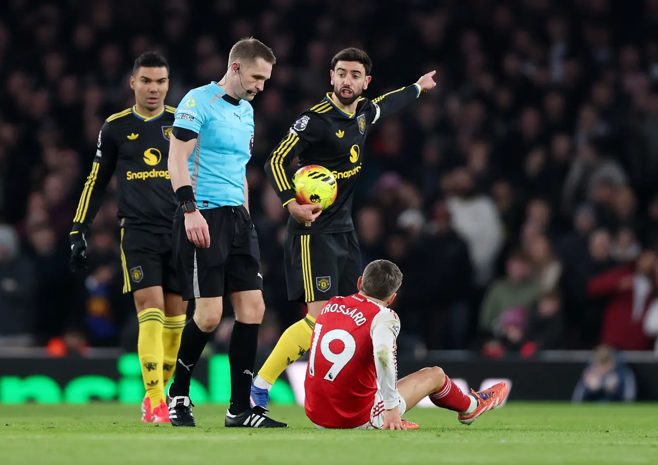 Крейг Поусън, Каземиро, Бруно Фернандеш, Леандро Тросар / Getty Images