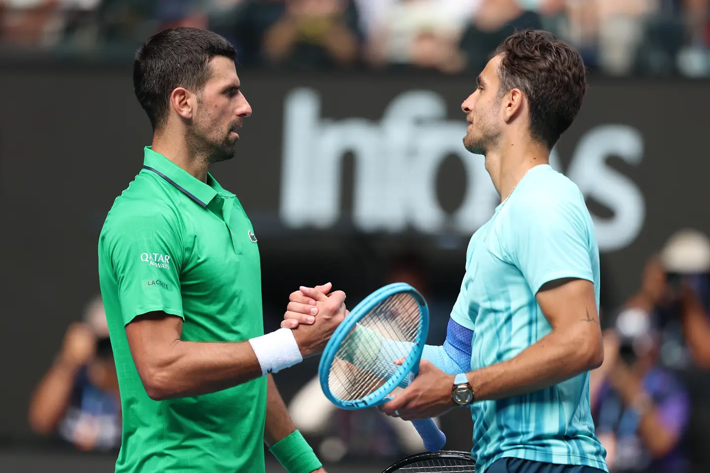 Новак Джокович - Лоренцо Музети / Getty Images