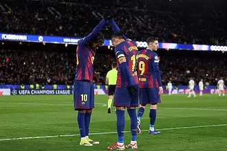 Барселона взе своето от Копенхаген за едно полувреме