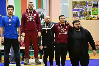 Пълна доминация от ЦСКА на Държавното по борба 