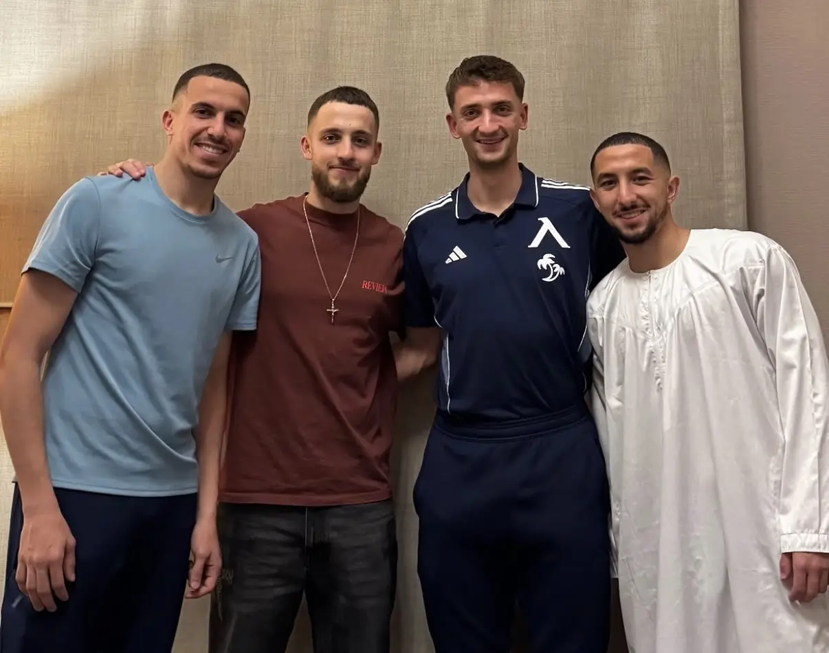 Акрам Бурас, Митко Захариев, Гашпер Търдин, Мазир Сула