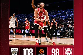 Везенков и Олимпиакос се добраха до продължение в Дубай, но там капитулираха