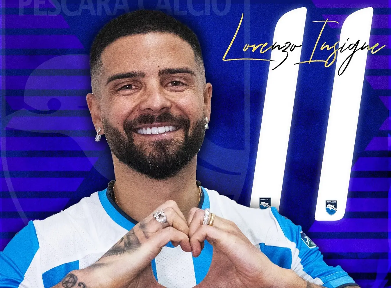 Лоренцо Инсиние / Facebook.com/Pescara