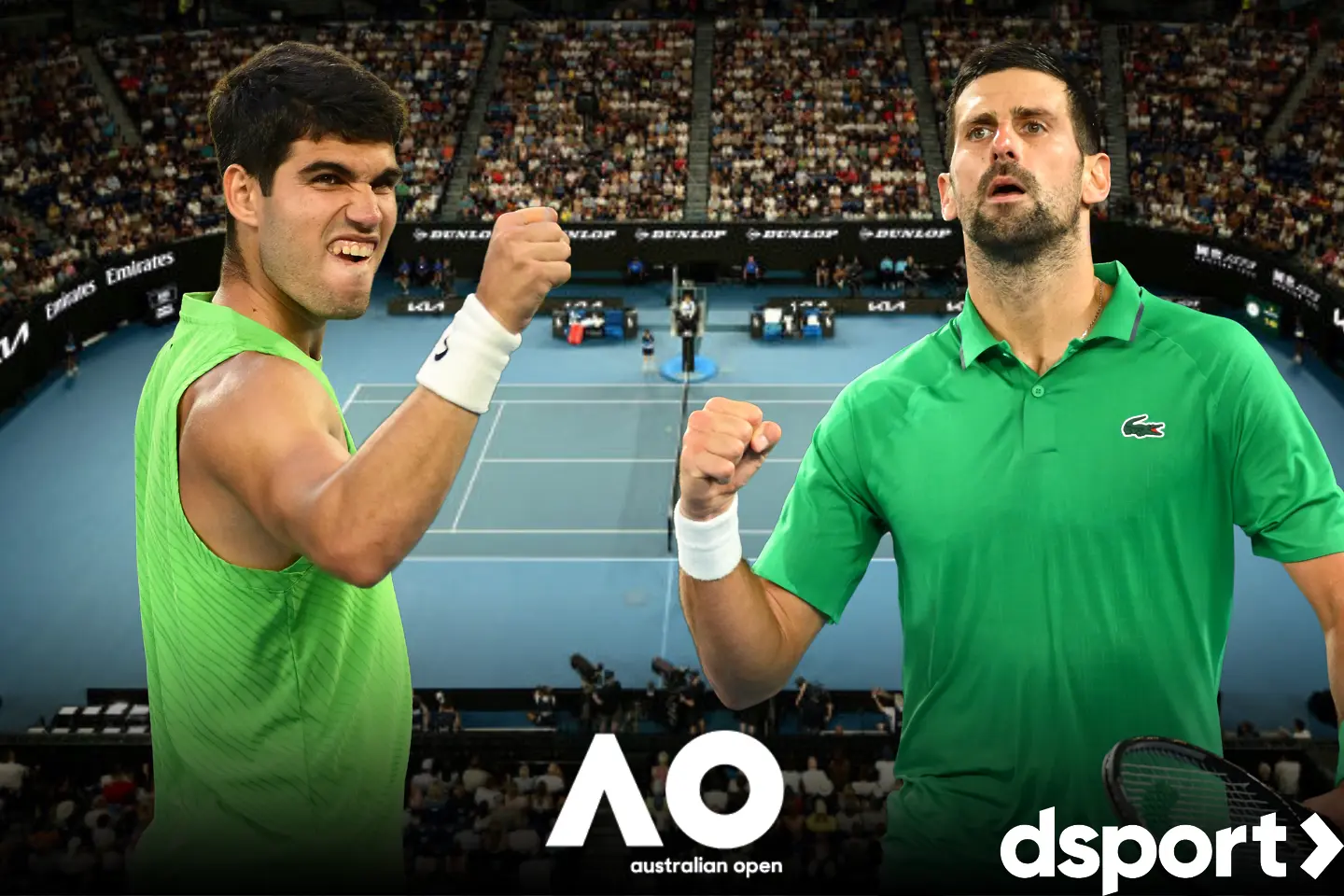 Алкарас срещу Джокович: Титаничен сблъсък за историята на Australian Open