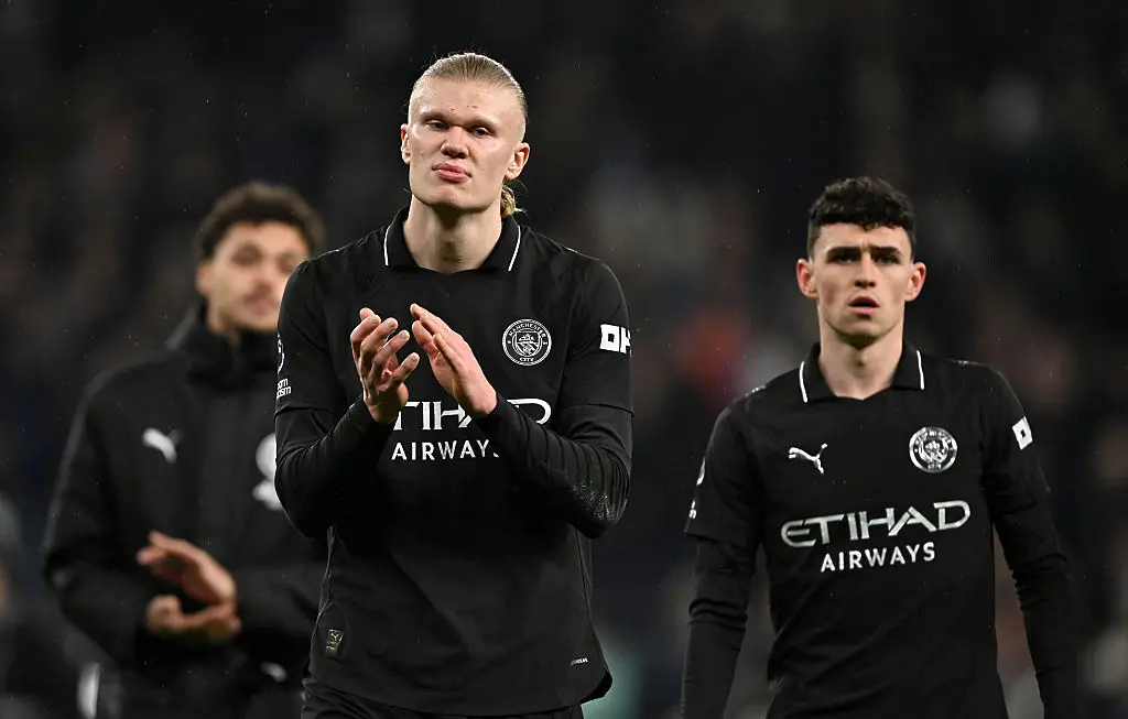 Ерлинг Холанд и Фил Фодън / Getty Images 