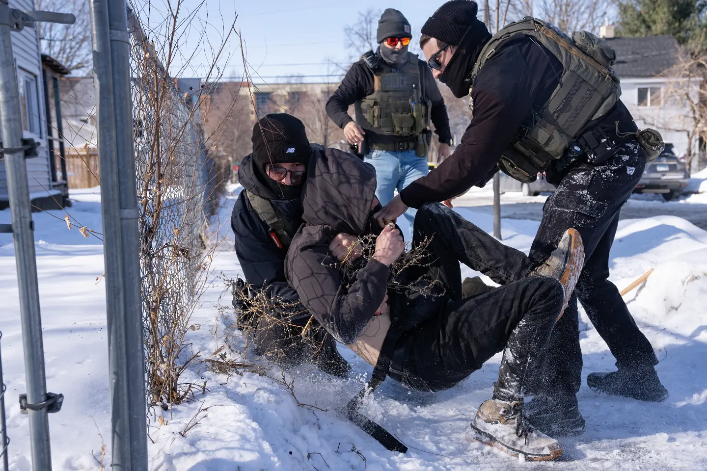 Агентите на ICE / Getty Images