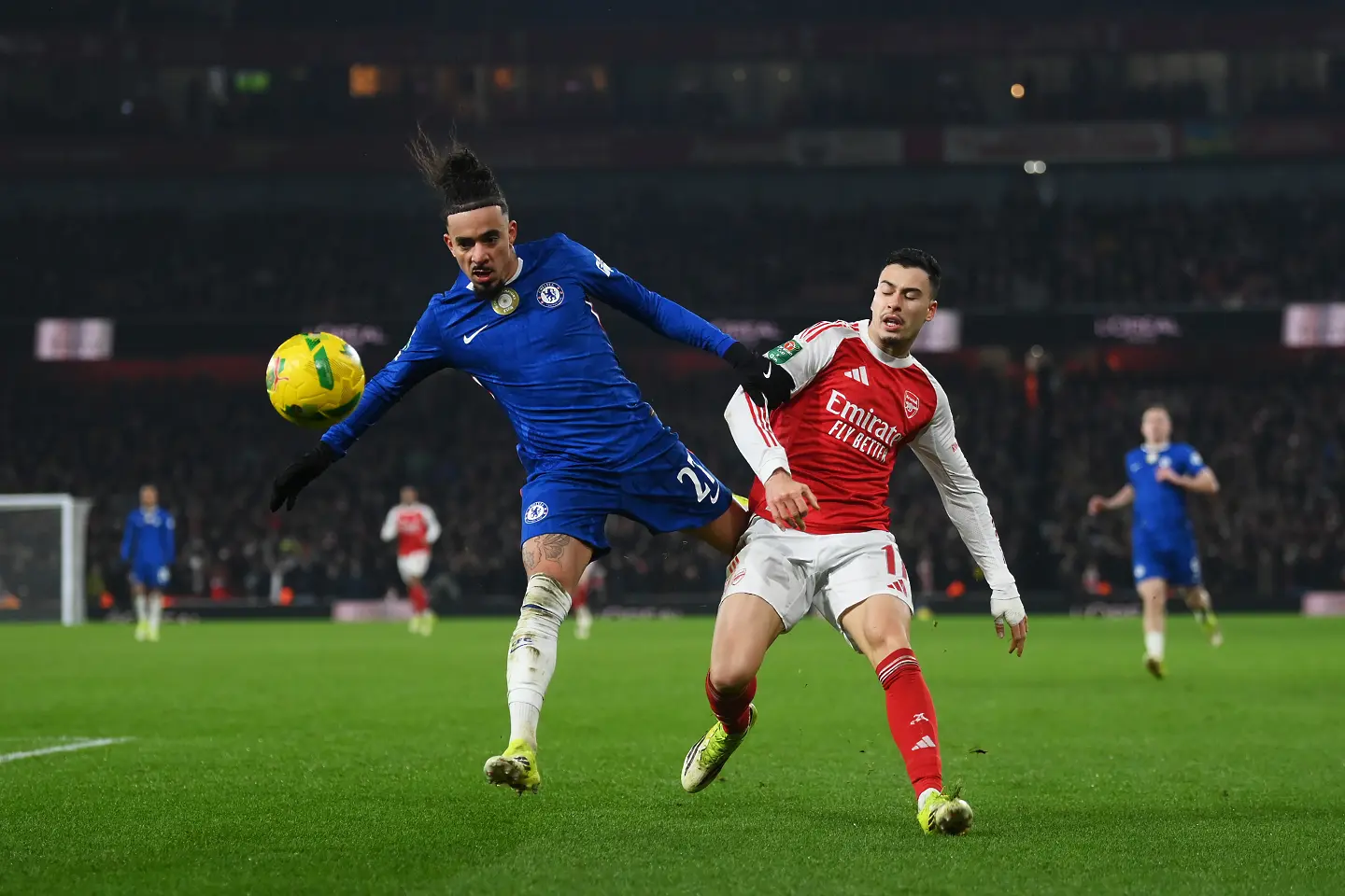 Мало Густо, Габриел Мартинели, Арсенал - Челси / Getty Images