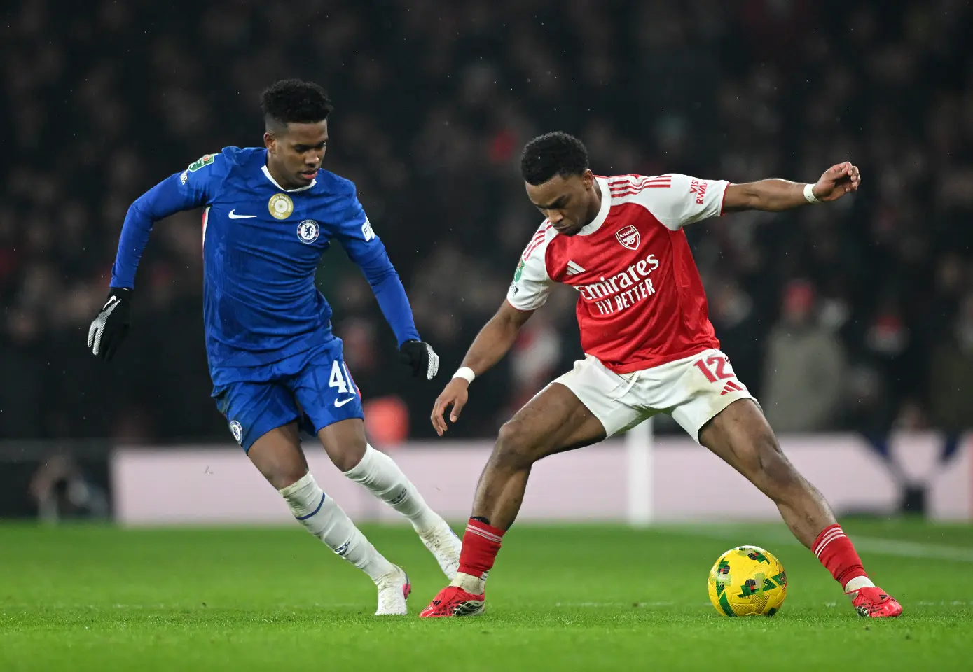 Естевао, Юриен Тимбер, Арсенал - Челси / Getty Images