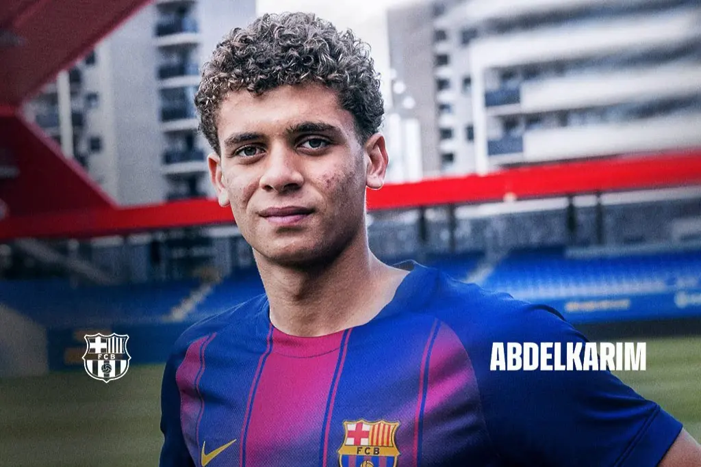 Хамза Абделкарим / x.com/FCBarcelonaB