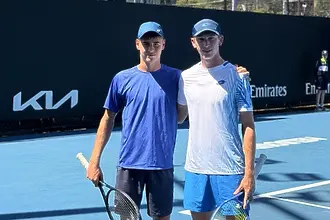 Димитър Кисимов ще играе за трофея на двойки при юношите