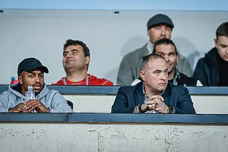 Спортният директор на ЦСКА Бойко Величков говори след успеха с 2:0 ...