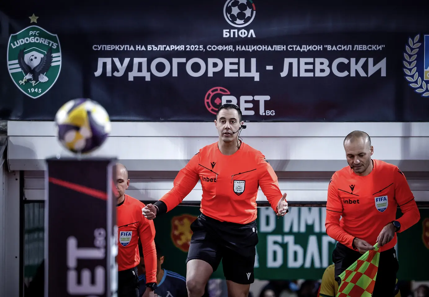 Мариян Гребенчарски, Лудогорец - Левски / startphoto.bg