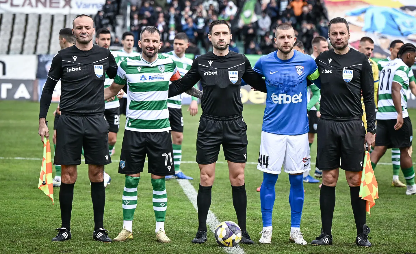 На живо: Дербито на Варна (Състави)