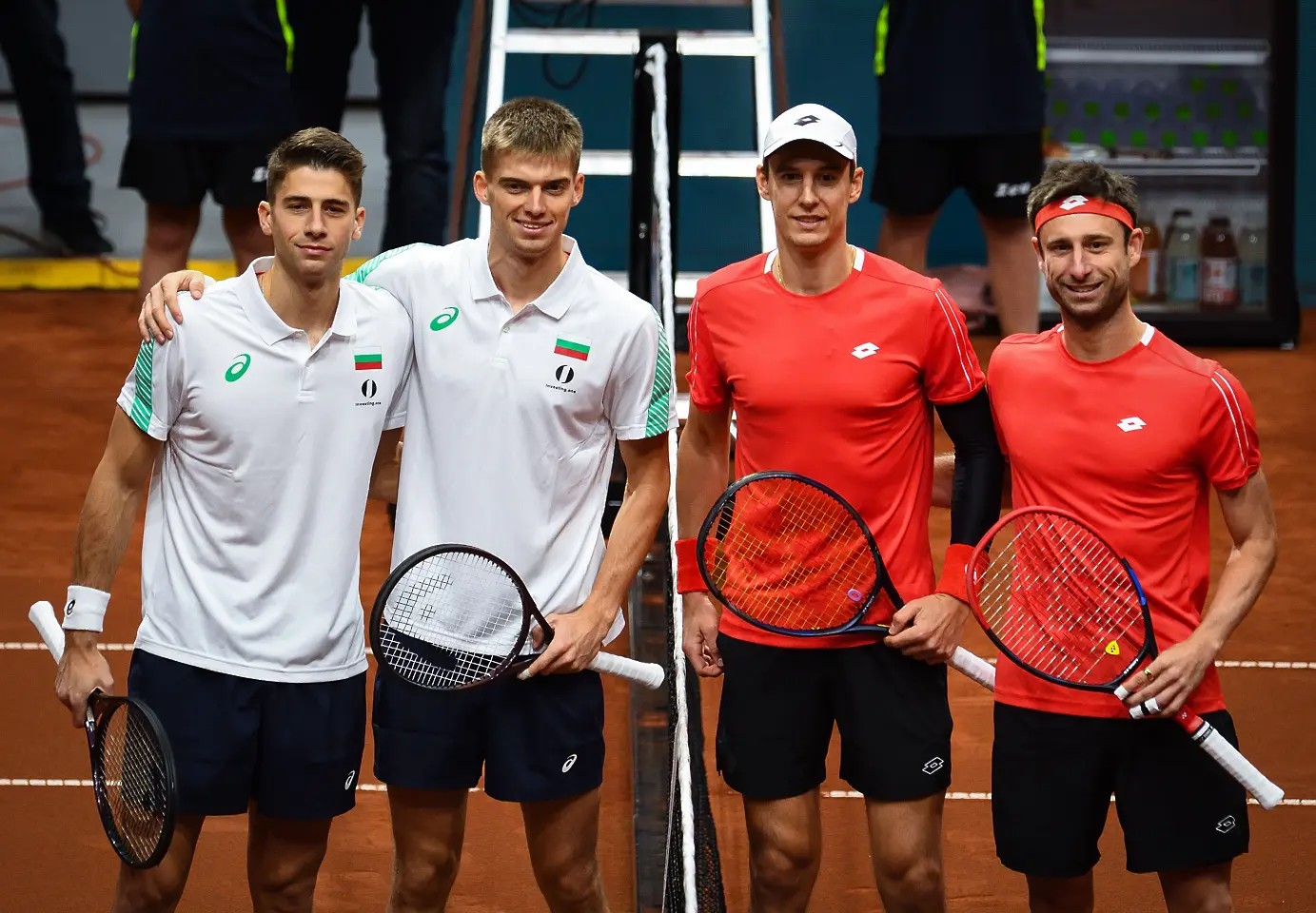 Александър Донски и Пьотър Нестеров  срещу Сандер Жил и Йоран Флийген / starphoto.bg