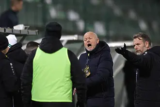 Хьогмо, след като пак скри топката на Левски: Ние сме два силни отбора, има още 16 мача (ВИДЕО) 