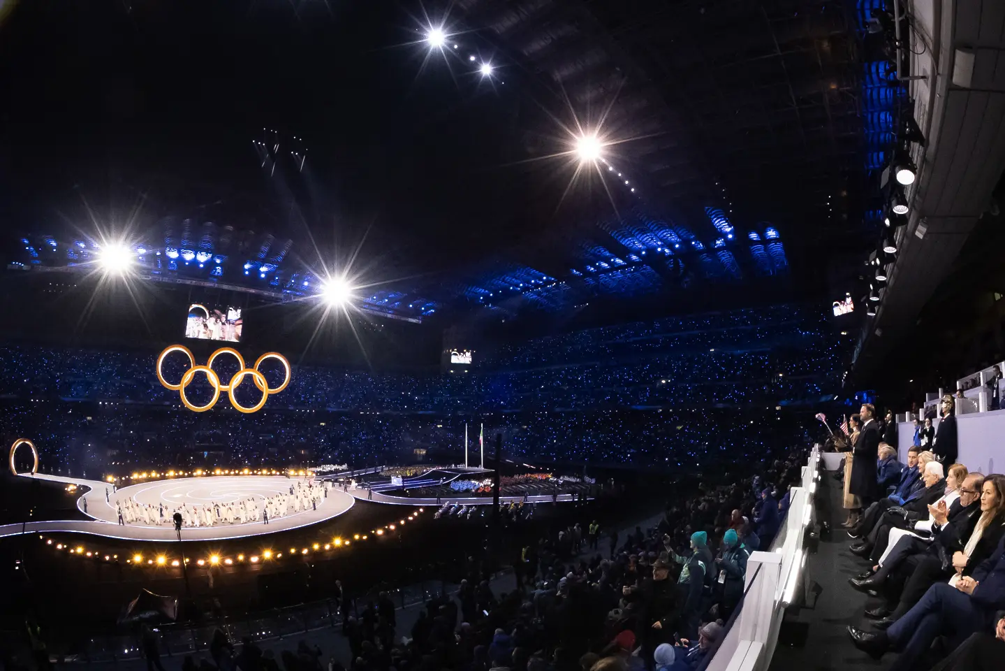 Церемонията по откриването на Зимните олимпийски игри в Милано/Кортина / Getty Images