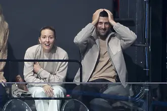 Новак Джокович в шок от извънземното шоу на Иля Малинин (ВИДЕО)