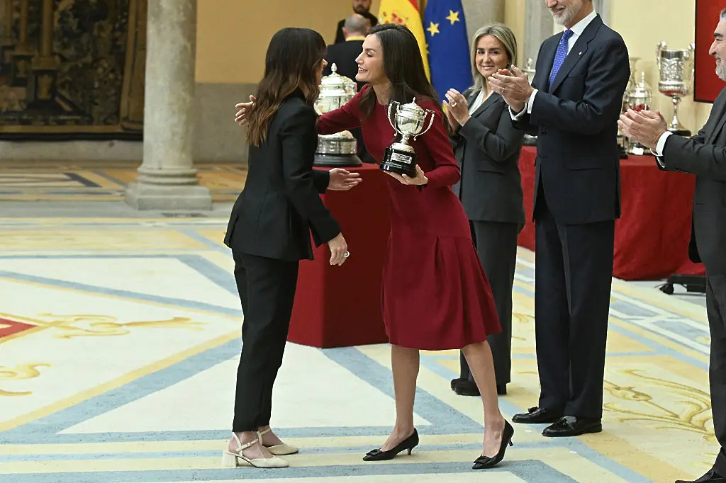 Айтана Бонмати и кралица Летисия/ Getty Images 