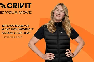 Страст и лекота в едно: Марката за спорт и активен начин на живот CRIVIT се доверява на легендата в световния тенис Щефани Граф, която вдъхновява със своята автентична харизма и заразяваща мотивация. Нейното послание е: „Всеки може да открие радостта в движението! “