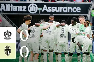 Нулево реми в дербито на Лазурния бряг: Ница и Монако с по 1 точка, която не устройва никой