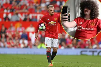 ''Лази ми по нервите!'' - Уейн Руни избухна срещу фенът на Юнайтед, който не се подстригва