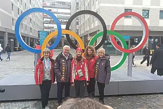 Президентът на България Илияна Йотова се срещна с Весела Лечева и Александра Фейгин в олимпийското село в Милано