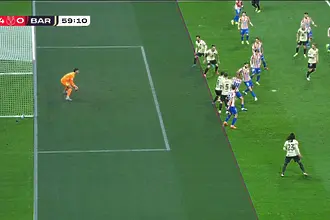 Нови разкрития от съдиите за отменения гол на Барселона срещу Атлетико в мача за Купата