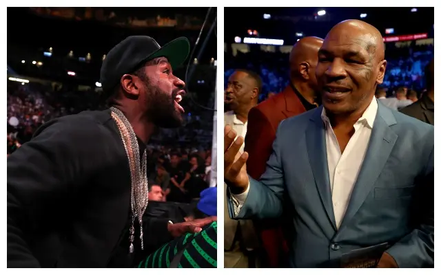 Флойд Мейуедър и Майк Тайсън / Getty Images