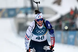 Олимпийската шампионка Жулия Симон няма да участва в преследването