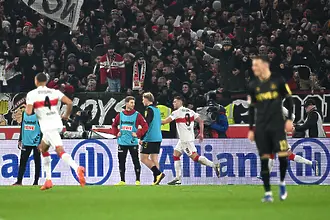 Щутгарт си върна мястото в четворката след дубъл на Демирович (ВИДЕО)