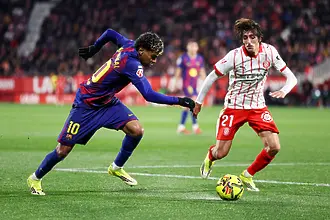 Барселона се сгромоляса в каталунско дерби и сдаде първото място, Ямал закопа своите