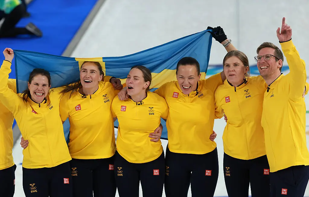 Отборът на Швеция по кърлинг за жени / Getty Images 