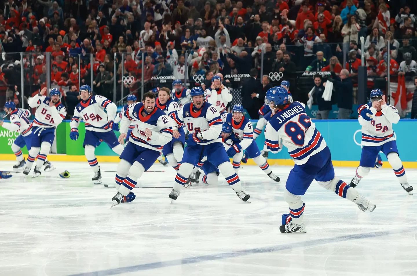 Хокеен отбор на САЩ / Getty Images