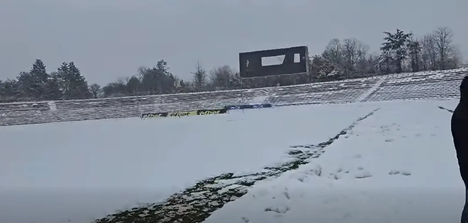 Стадионът в Плевен / Facebook.com/ОФК Беласица