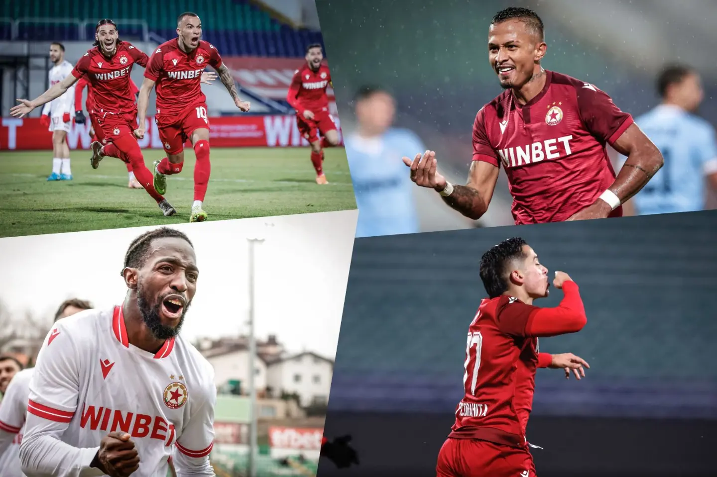 Мохамед Брахими и Макс Ебон, Лео Перейра, Исак Соле, Алехандро Пиедраита / startphoto.bg