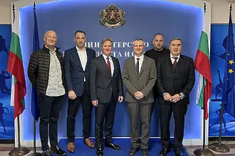 Димитър Илиев се срещна с президента на Европейската федерация по водни спортове Антонио Жозе Силва