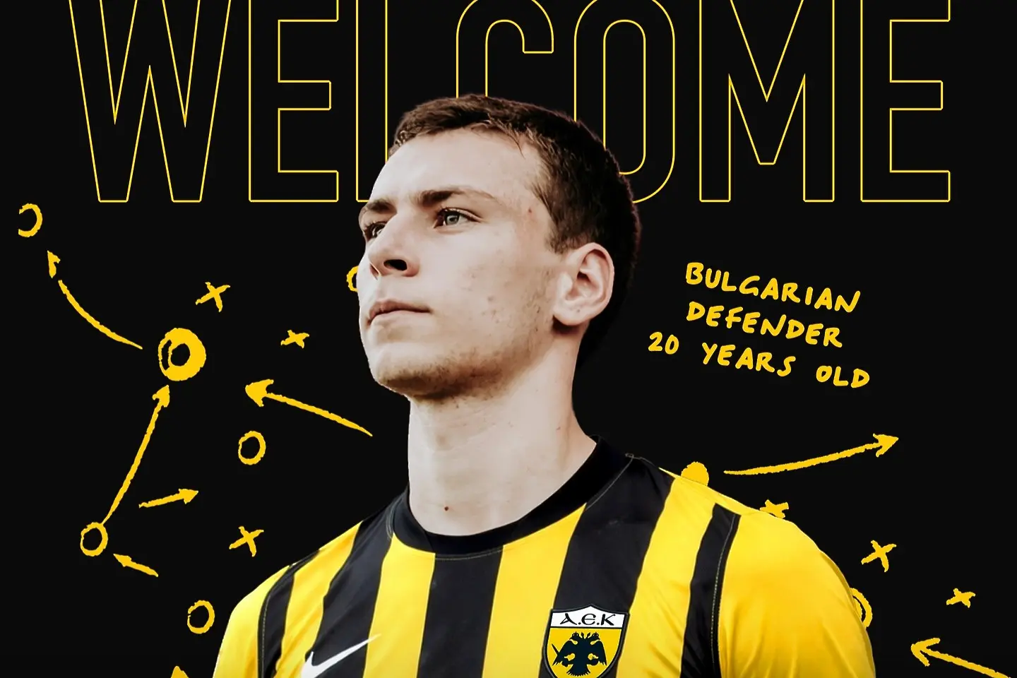 Мартин Георгиев / facebook.com/AEK.FC.OFFICIAL