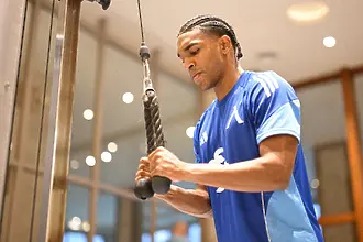 Кристиан Макун поднови тренировки с Левски