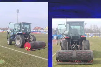 Похвално: Монтана реновира тревната настилка на „Огоста“