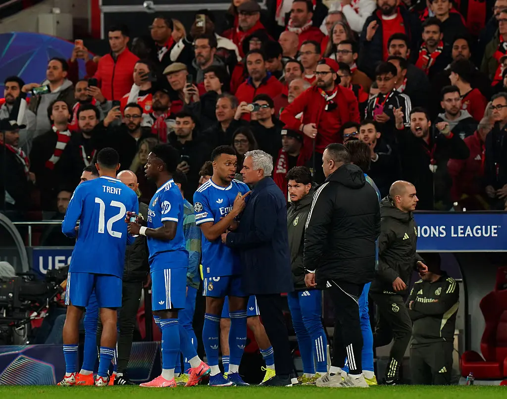 Килиан Мбапе и Жозе Моуриньо / Getty Images 