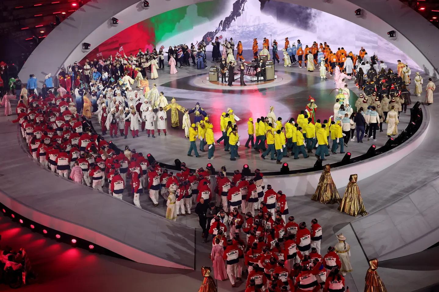 Церемония по закриването на Зимните олимпийски игри / Getty Images