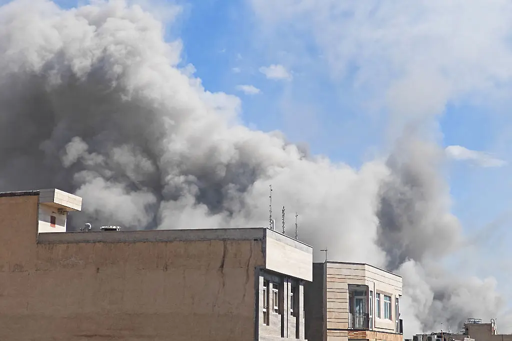 Ракетна атака в Иран / Getty Images 