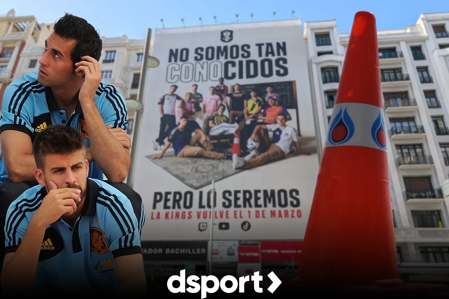 Нова глава от враждата между Жерар Пике и Алваро Арбелоа / СНИМКИ: Getty Images, x.com/KingsLeague; КОЛАЖ: Dsport.bg