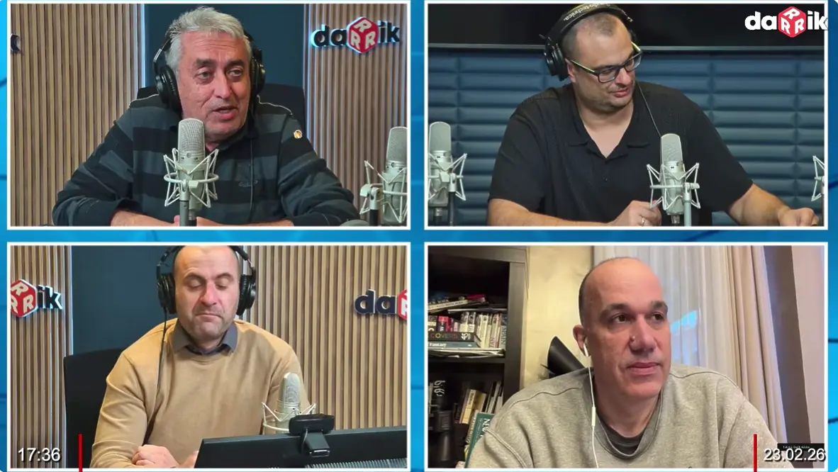 Коментарно студио след победите на Левски и ЦСКА