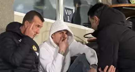 Светльо Вуцов гледа Славия в интересна компания (ВИДЕО)