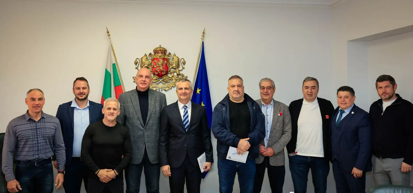 Министър Димитър Илиев се срещна с представители на спортните федерации