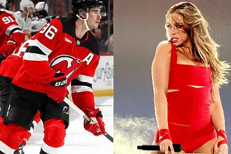 Хокейна звезда заби поп сензацията Тейт Макрей