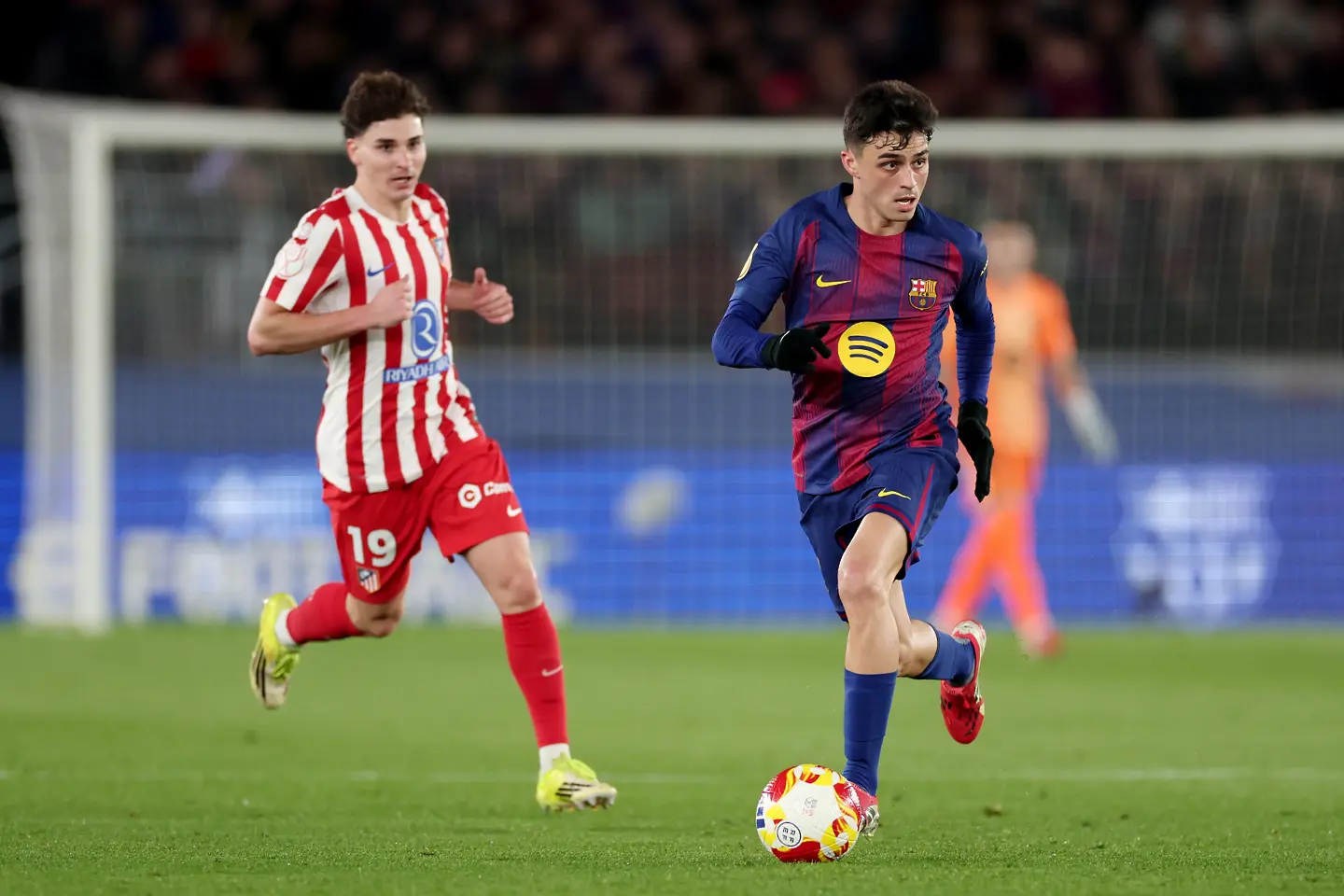 Педри, Хулиан Алварес, Барселона - Атлетико Мадрид / Getty Images
