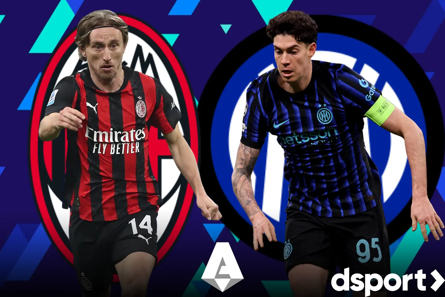 Лука Модрич и Алесандро Бастони